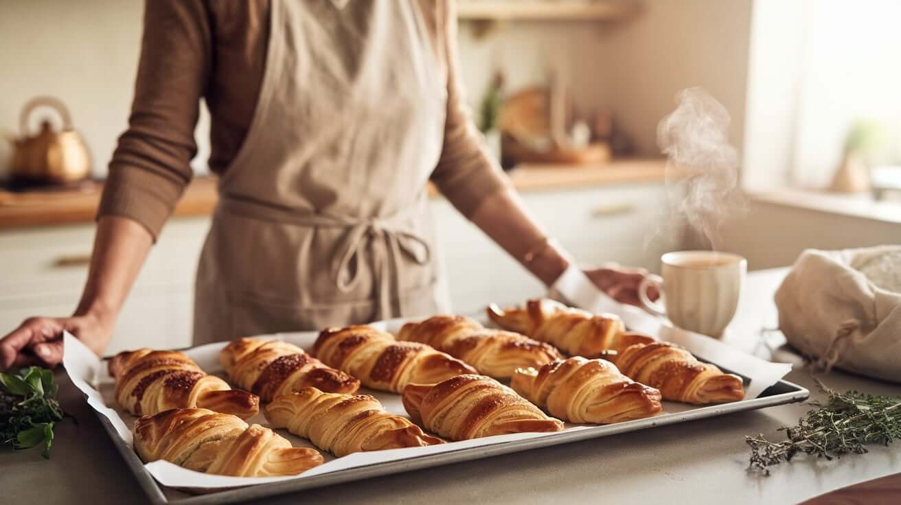 Dark Rye Pastry Twists