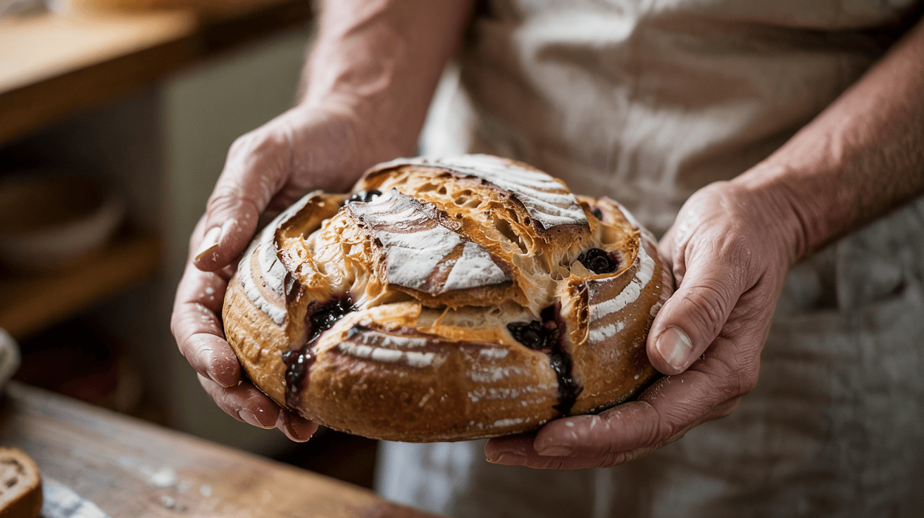 Lemon Blueberry Artisan Sourdough